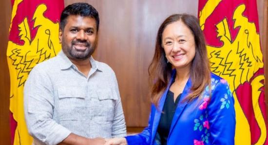 Julie Chung Meets President Dissanayake